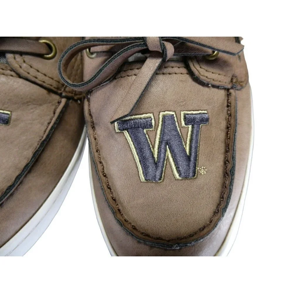 University Of Washington Huskies UW Womens Loafers Size 11 Moccasins NCAA CFP - Picture 6 of 9